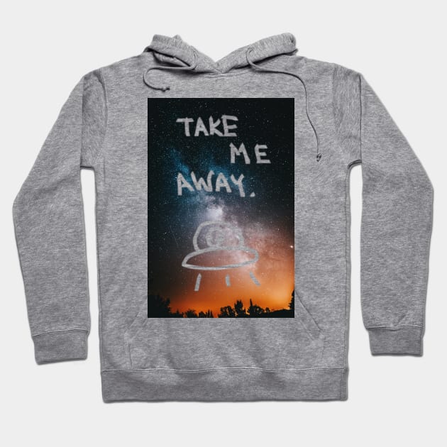 Take me away ufo lost Cadets merch Hoodie by BrokenTrophies